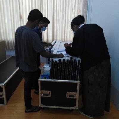 Interpreter Room Installation at Union Supreme Court of Myanmar (2020)